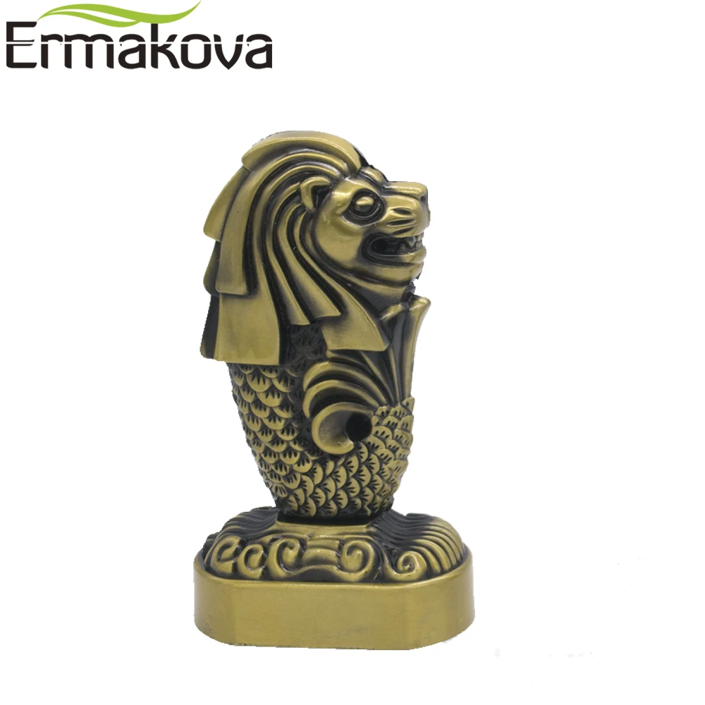ERMAKOVA металлическая фигурка известного здания из Сингапура Merlion всемирно