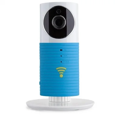 Умная мини-камера с Wi-Fi, 720 P, Камара, ip камера безопасности, ИК, ночное видение, 2 способа разговора, обнаружение движения, Детская сигнализация, 4 цвета, Макс. 32 ГБ - Цвет: Blue