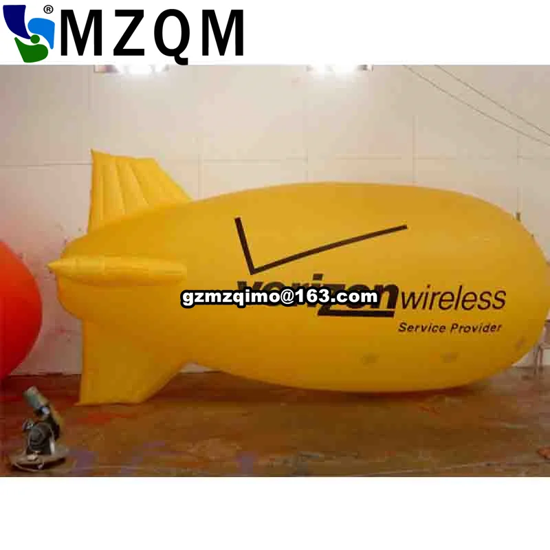 Рекламный надувной гелиевый аэростат, надувной дирижабль Гелиевый шар на продажу