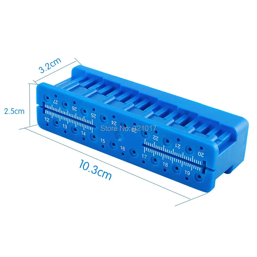 

Dental Endodontic Ruler Endo Block ProTaper Files Measuring Tools Accessory Free Shipping