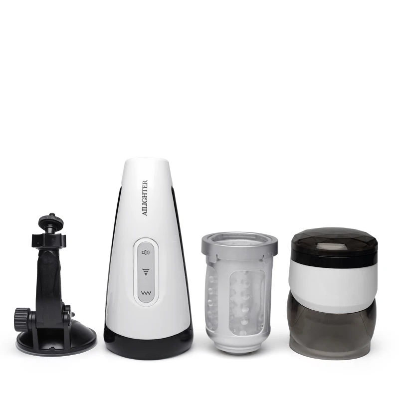 Electric Voice Interactive Rotation Telescopic Male Masturbator Induction vibration Handsfree Sex Machine Vagina Sex Toy for Men