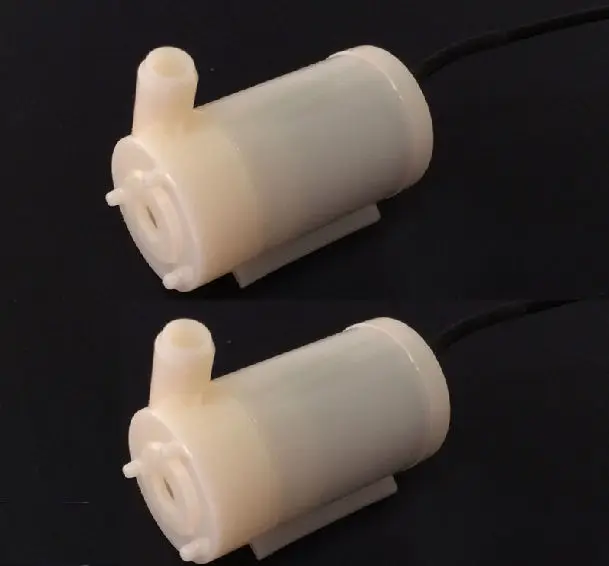 5pcs x DC 3v 6v Mini Micro Submersible Water Pump Low Noise Motor pump 120L/H 1.1M | Электронные компоненты и
