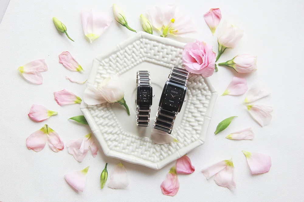 Casual Women Watch Classic Black Ceramics Wristwatch Rhinestone Couple Quartz Watch Woman Man Gift Clock Lover Relogio Feminino Casual Women Watch Classic Black Ceramics Wristwatch Rhinestone Couple Quartz Watch Woman Man Gift Clock Lover Relogio Feminino