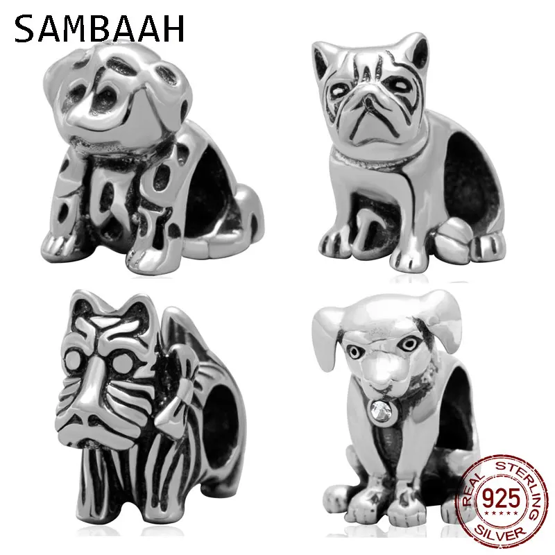 encantos del esmalte gato perro la fabricación de joyas Dijes Scotty Dog Encantos