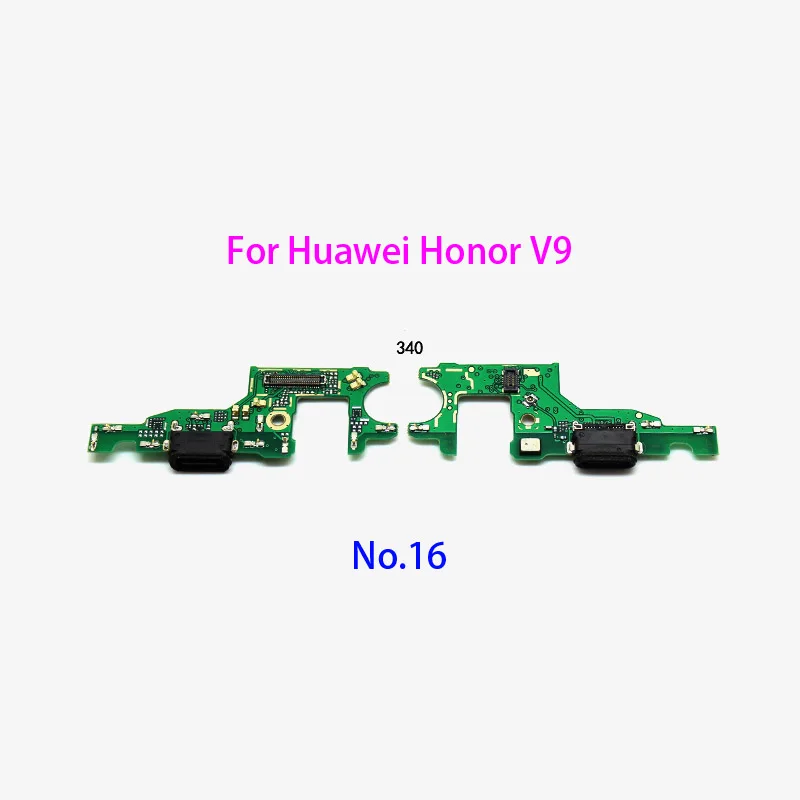 1PCS New USB Charging Charger Board Dock Port Flex Cable For Huawei Honor V9 Micro usb jack with board Connector |