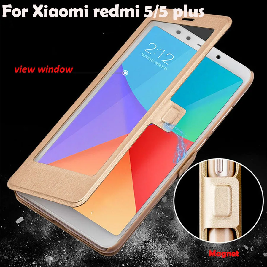 Роскошный чехол для Xiaomi Redmi 7 6a 6 pro 5 plus книжка из искусственной кожи с полным