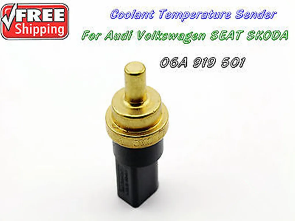 Engine Coolant Temperature Sensor Sensor Fits:Audi /& Volkswagen