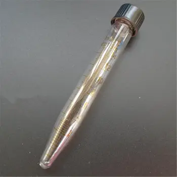 

15mL Glass Centrifuge Test Tube W/PP Screw Cap Conical Bottom 3 Pcs/Lot