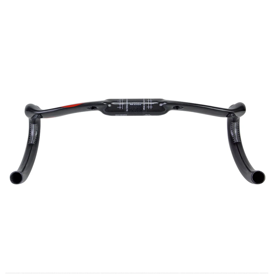 2018NEW DODICI TEAM Carbon Handlebar Road Bicycle Road Race Bicycle Handle Bike Pearl Lacquer Paint Gloss Handlebar Cycling part