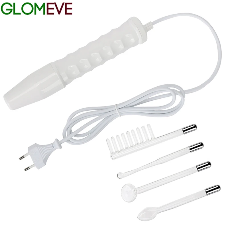 

4 in 1 High Frequency Electrode Facial Machine Acne, Anti-inflammatory Skin Tightening, Wrinkles Removal Face Beauty Care Tools
