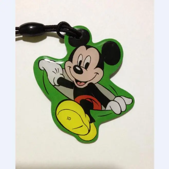 

(5 pcs/lot) 125Khz Cartoon Writable T5577 Proximity Tags Key RFID Rewritable Smart Cards Access control for RFID Copier
