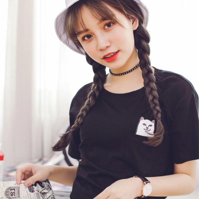 ZSIIBO-Pocket-Harajuku-Cat-Women-Short-Sleeve-T-shirt-Casual-O-Neck-Funny-Print-Lady-Top (3)