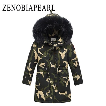 

Boys Down Coat 2020 Autumn Winter White Duck Down Clothing Windproof Snowproof Waterproof Children Outerwear Winter Clothes