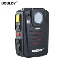 BOBLOV HD66-07 32 GB Corpo HD Câmera GPS Ambarella A7L50 Controle Remoto Night Vision IR Câmera de Vídeo Gravador de 1296 P Câmara de Vídeo HD