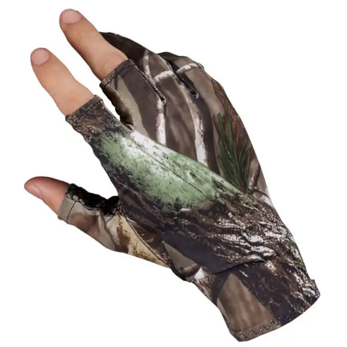 Luva de Pesca Cortar os Dedos Par das Mulheres dos Homens 1 Camo Elástico 3 Baixo Antiderrapante Proteção Solar Protetor Solar à Prova d' Água um Tamanho Livre Hot 6 High Quality Esporte e Lazer