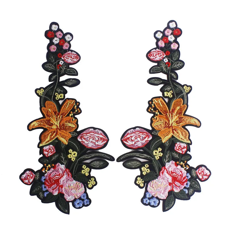5pair-Mirror-Flower-Pattern-Embroidery-Applique-Iron-on-Patches-Sticker-Lace-Fabric-Patches-Garment-DIY-Sewing