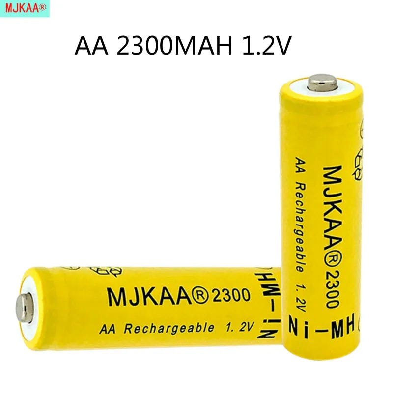 6 шт. AA 2300 mah 1,2 V 5 # перезаряжаемый аккумулятор Ni-MH перезаряжаемый аккумулятор батарея дистанционного управления камера игрушечные часы