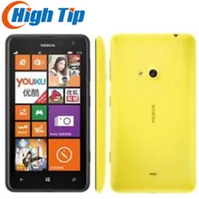Разблокированный Nokia Lumia 625 мобильный телефон 4,7 дюймов сенсорный экран двухъядерный gps wifi 3g 4G Сеть отремонтированный