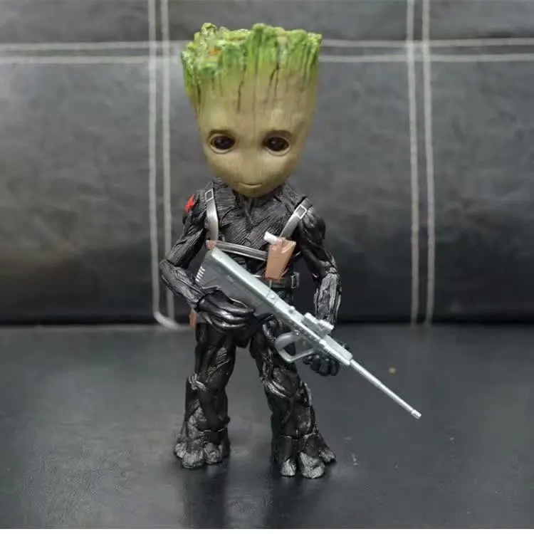 

Marvel Guardians of The Galaxy Avengers Tree Man Moveable Action Figure Model Toys