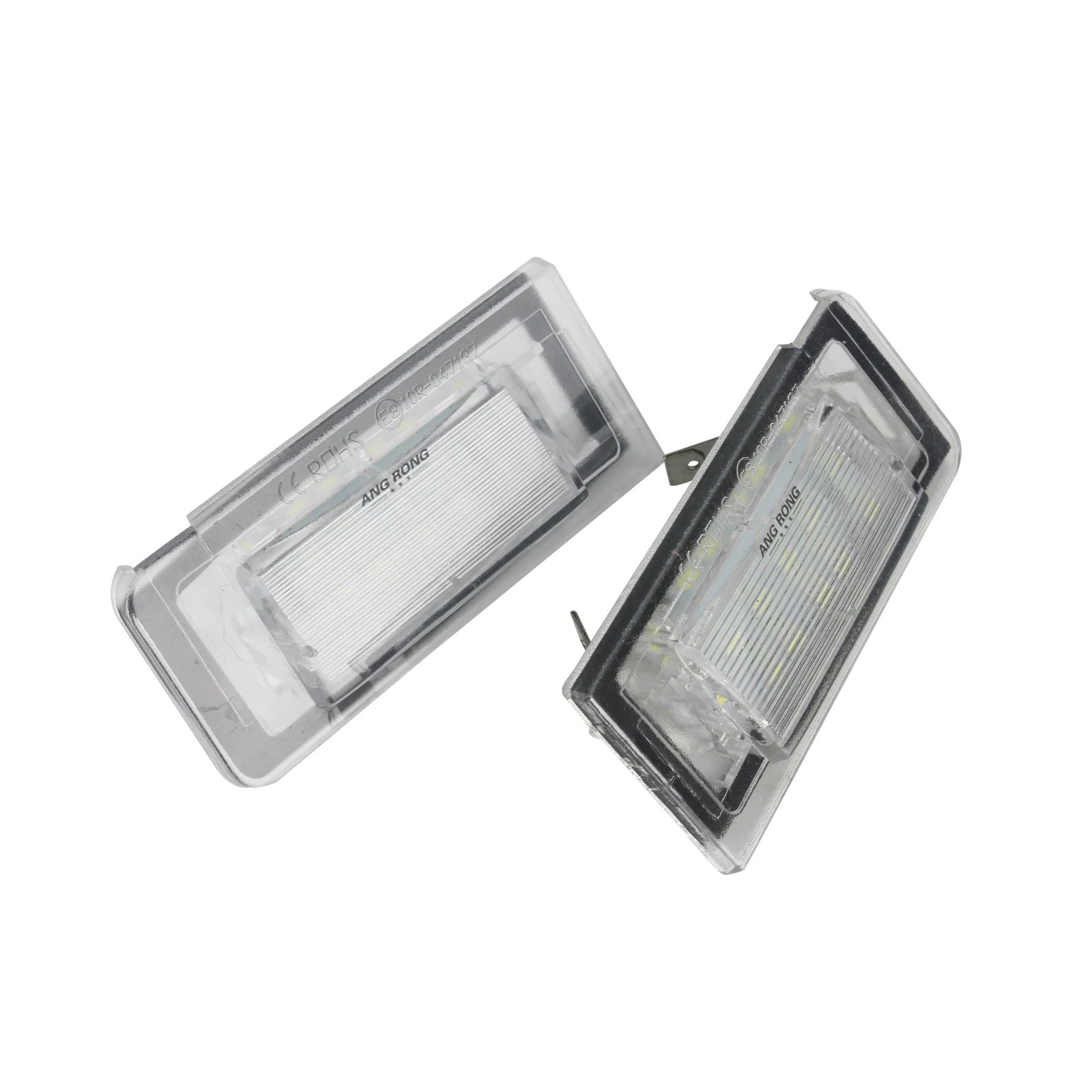 ANGRONG 2x SMD светодиодный светильник номерного знака Белого цвета без ошибок для Audi TT