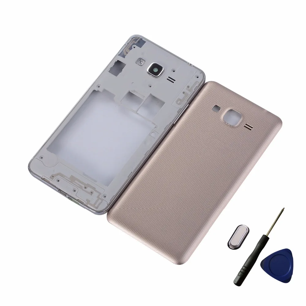 Корпус для Samsung Galaxy J2 Prime средняя рамка задняя крышка аккумулятора кнопка