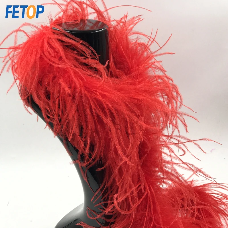 Fetop ostrich feather boa for burlesque boas fancy dress party various