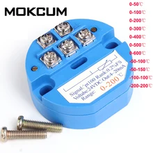 4-20MA rdt PT100 capteur de température mètre transmetteur de température Module de détecteur isolé-200-200 Celsuis 0-600 Celsuis(China)