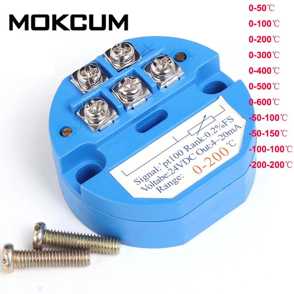 0-50℃ Isolierter Sensor,4-20mA Widerstandsthermometer PT100 SBW-Temperaturmessumformer Modul 0-50℃ Isolierter Sensor,4-20mA Widerstandsthermometer PT100 SBW-Temperaturmessumformer Modul