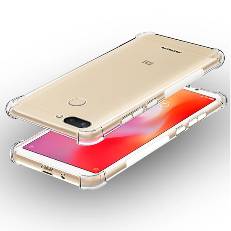 transparent silicone case redmi 6 (3)