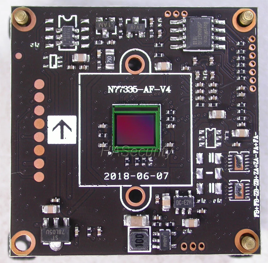 

AHD 5MP 4MP 1/2.8 STARVIS IMX335 CMOS image sensor + NVP2477 CCTV camera module PCB board UTC coaxial control supported