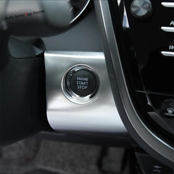 

Yimaautotrims Engine Start Stop Ring Keyless Start System Button Cover Trim Fit For Toyota Camry 2018 - 2020 Interior Mouldings