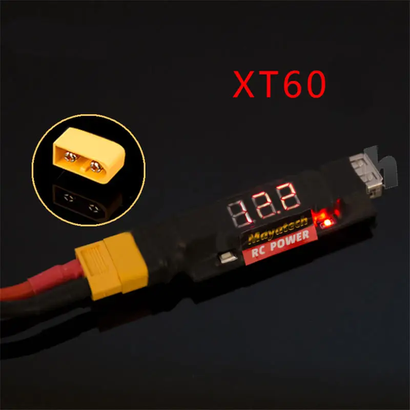 Высококачественный тестер разряда аккумулятора Lipo Mayatech 3 в 1 USB индикатор с T