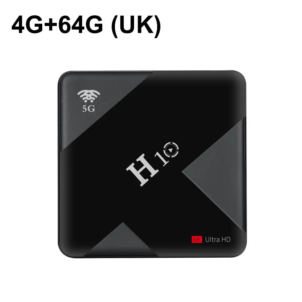 

TV BOX Support 4K 6KHD Android 9.0 Smart Streamer TV Box 4GB RAM Quad Core 32~64GB Dual WiFi USB 3.0 Network Player