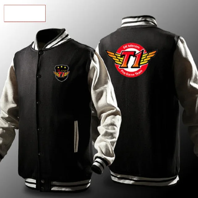 faker Skt Jacket Men Lol Skt T1 Hoodies Fleece Faker Peanut Polerones ...