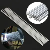 Серебристые стержни из алюминиевого сплава стержни для припоя пайки 50cm1. 6 мм/2,0 мм набор крепкий низкотемпературный