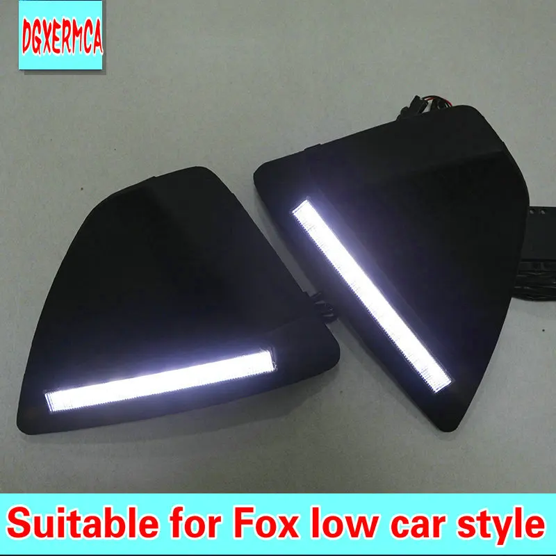 2 шт. дневные Противотуманные фары отверстие для Ford Focus Хэтчбек 2009 2010 2011 2012 2013