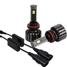 2016 H8 H9 H11 Car Headlights 120w 12000lm Led Head Light Bulb Automobiles Headlamp 6000K white Fog Lamps xenon replace high low