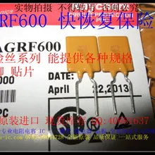 Предохранитель AGRF600 X16 GF6 6A 16 В PPTC термопредохранитель 50 шт./лот транзистор диод модуль реле