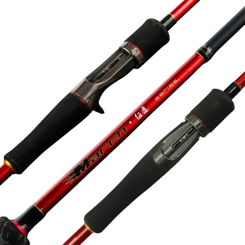 

1.83m 2.13m Lure Rod M /L Power 2 Sections Spinning Casting Canne Distance Throwing Fishing Pole Carbon Telescopic Fishing Pesca