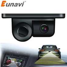 2019 Parktronic Eunavi 2 In 1 Auto Sensori di Parcheggio di Retrovisione di Backup Della Macchina Fotografica Universale di Alta Chiaro di Notte Per Vision Telecamera di Retromarcia radar