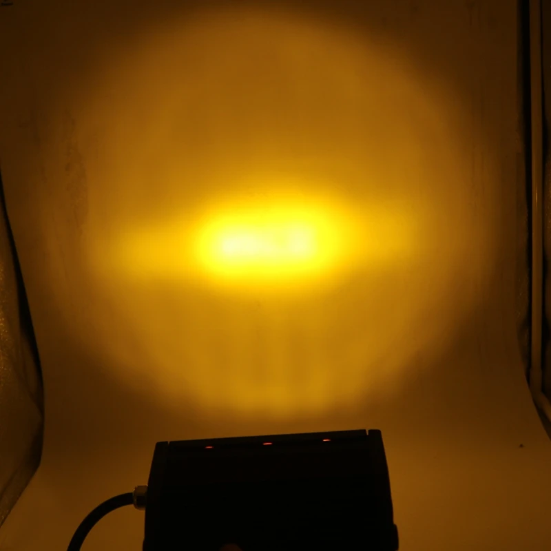 30 Вт 6 дюймов Однорядный светодиодный светильник с Cree 10 вт высокий светильник белый Янтарный Желтый Цвет прожектор точечный луч для JEEP