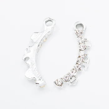 

30pcs high Quality Flower vine Enamel Alloy jewelry Headdress pendants for bracelet necklace DIY child jewelry making js1197