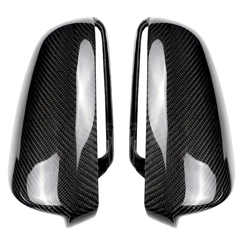 

For Audi A3 P8, A4 A5 B7, A6 C6 2003-2008 Carbon Fiber Side Wing Mirror Covers Caps Replacement Decoration