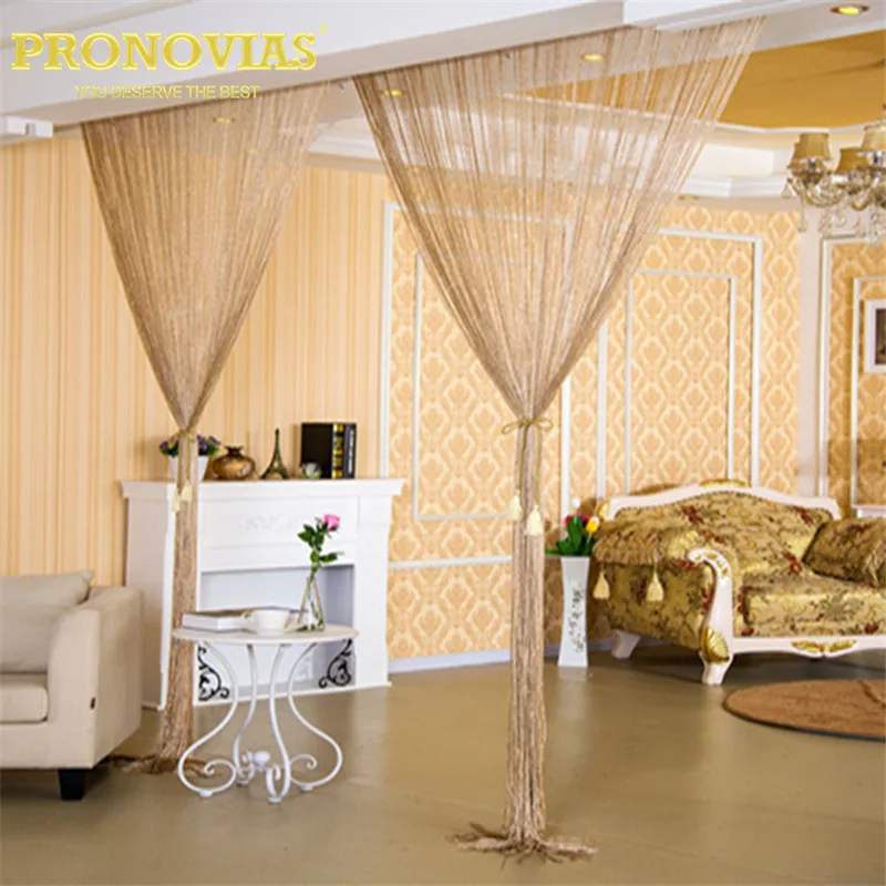 

Pronovias macro beads prospective valence curtain cafe office as decoration 1m by 2m
