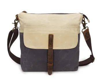 

Nesitu High Quality Vintage Waterproof Canvas Cross Body Men Messenger Bags Man Shoulder Bag M5186