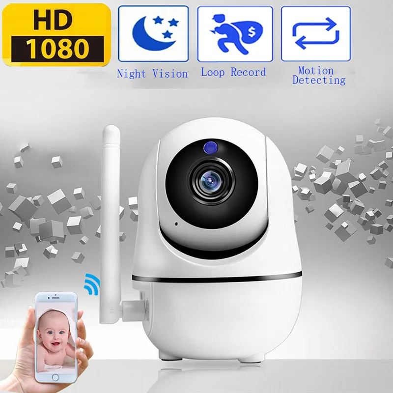 

Oloey Home Security IP Camera Wi-Fi 1080P 720P Wireless Network Camera CCTV Camera Surveillance P2P Night Vision Baby Monitor