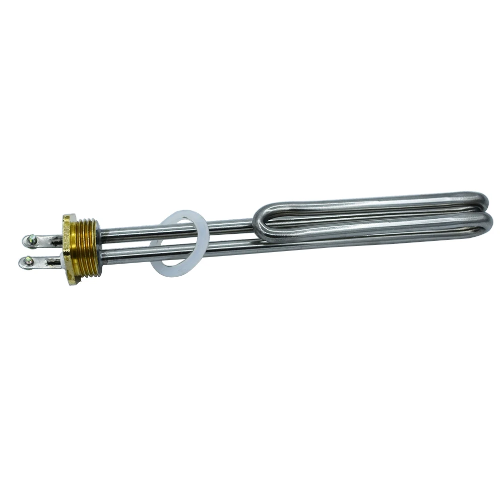 

Water Heating Element 220V 2KW/3KW/4KW DN25 Thread Stainless Steel Electric Water Immersion Boiler Heater Electric Parts