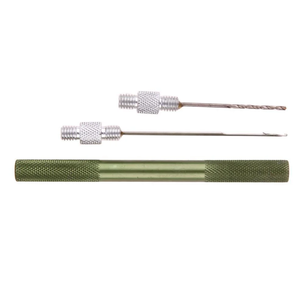 

Bait Drilling 3 in 1 Combo Set Carp Fishing Rigging Bait Kit Tool Set Fish Drill Tackle Rigging Tool Kit
