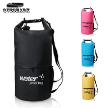 20L ПВХ плавательные водонепроницаемые сумки Каякинг каноэ для хранения при сплаве сухой мешок пакеты спортивные рюкзаки