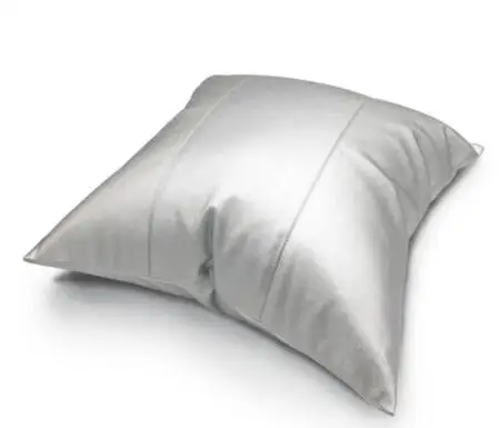 Морден Золотая/серебряная Кожаная подушка из искусственной кожи, наволочки для диванной подушки Подушка под поясницу, чехол для подушки